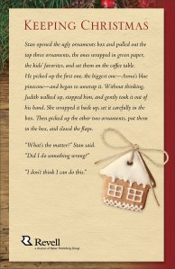 Keeping Christmas back cover image