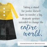 One Dress One Year quote